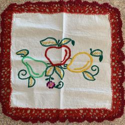 Hand Crafted Tortilla Napkins Came Directly From Sinaloa, Mexico