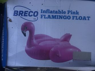 Inflatable flamingo