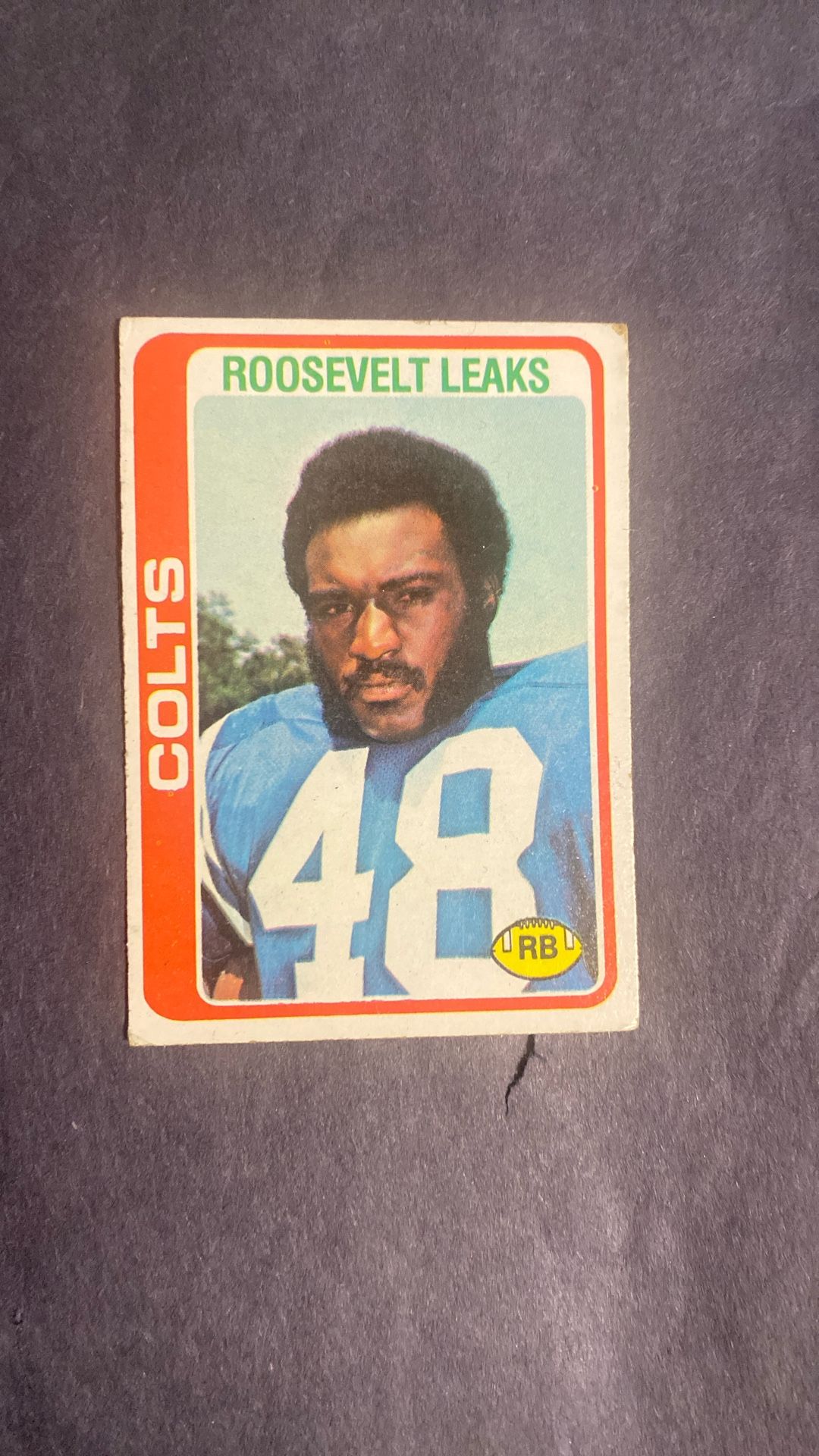 1978 Cowboys Football Card