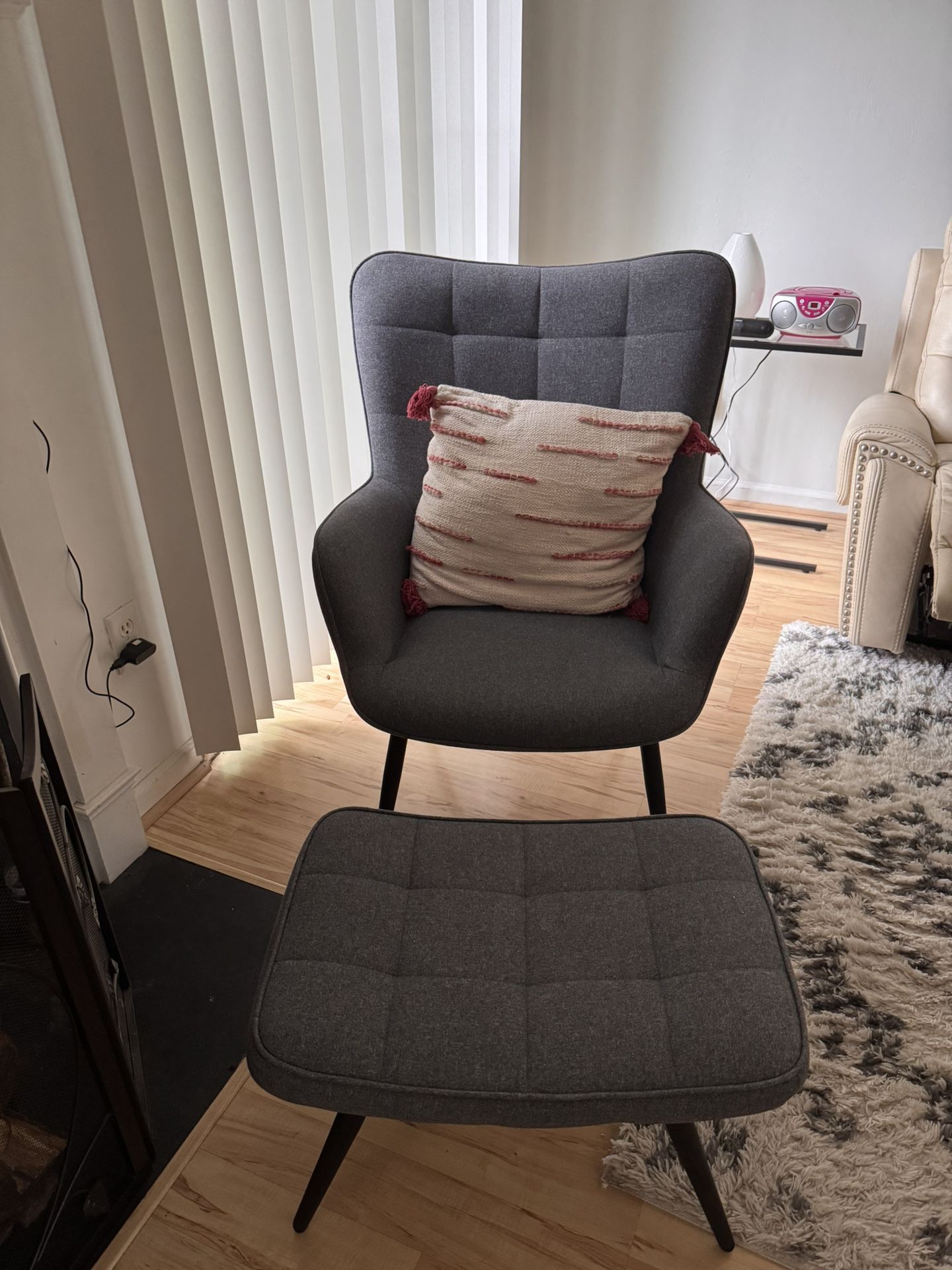 Chair And Footstool