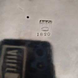 ENGLISH TEA POT HALLMARKED A and C APREY LONDON 1820 VINTAGE