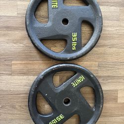 35 Lb Ignite Weight Plates 