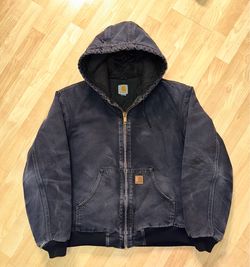 Carhartt Men’s J130 MDT Quilted Flannel Lined Sandstone Active Jacket Size M