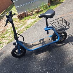 Electric Scooter With Charger