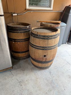 Wine barrels