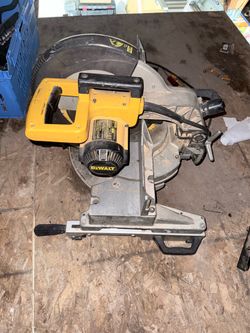 DeWalt miter saw