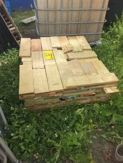 Left Over Wood From Deck Build