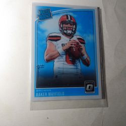 2018 Donruss Optic Baker Mayfield #153 Rated Rookie 