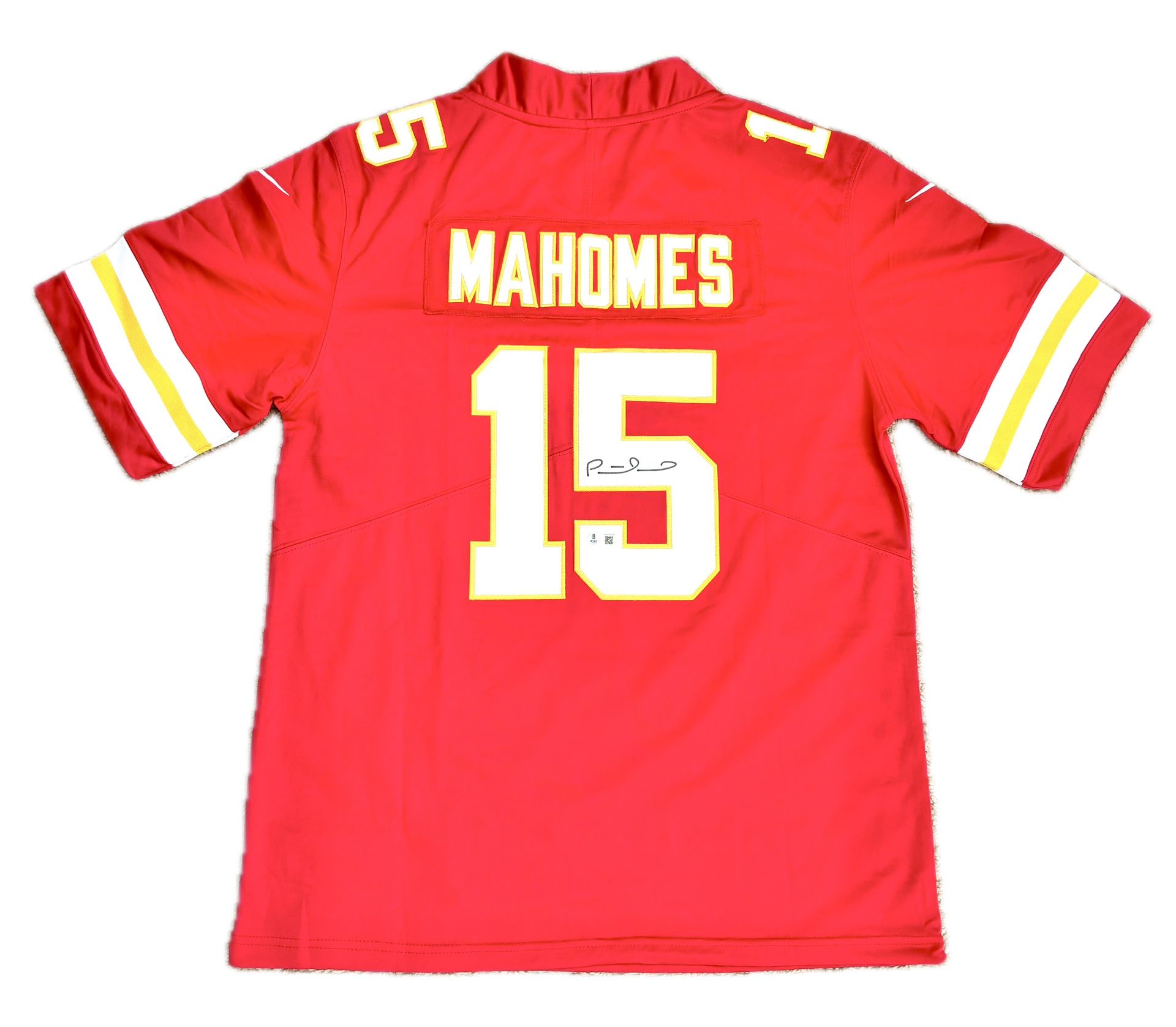PATRICK MAHOMES SIGNED NIKE JERSEY BECKETT BAS COA MVP GOAT CHAMPION AUTOGRAPHED