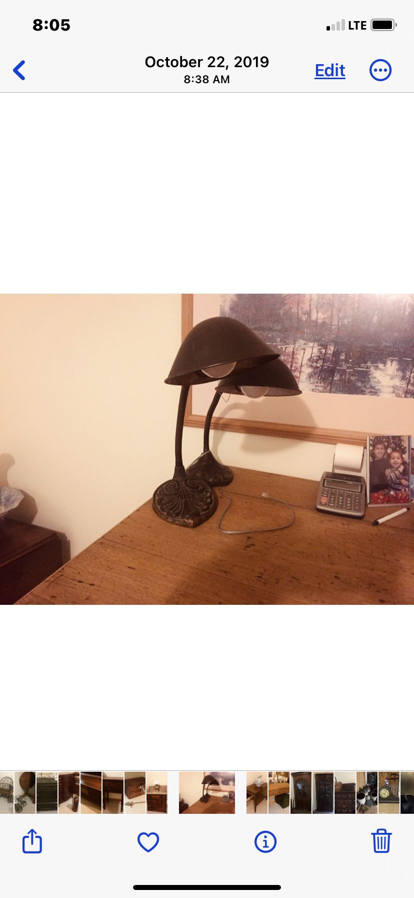 Antique Flex Lamp