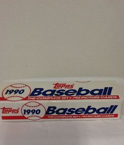 1990 Topps Sealed Complete Set Of 792 Baseball Cards