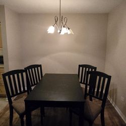 Dining Table With 4 Chairs 