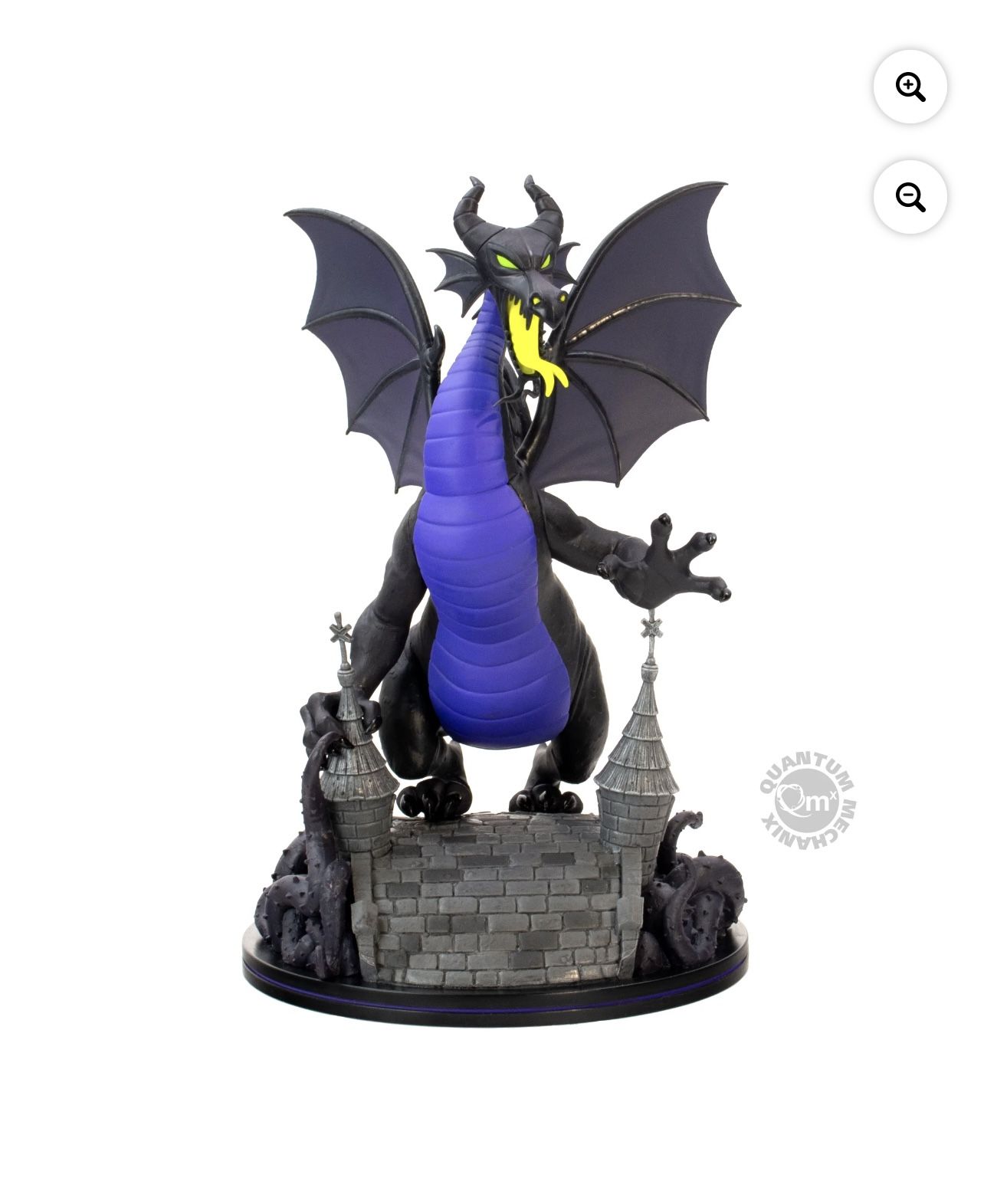 Disney Maleficent Dragon Q-Fig Max Elite Vinyl Figure, 8.5"
