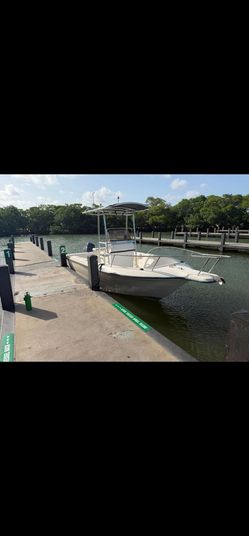 Center Console Fishing Boat with T-Top