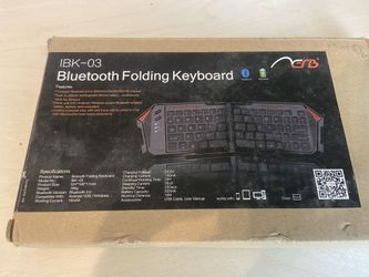 BLUETOOTH FOLDING KEYBOARD