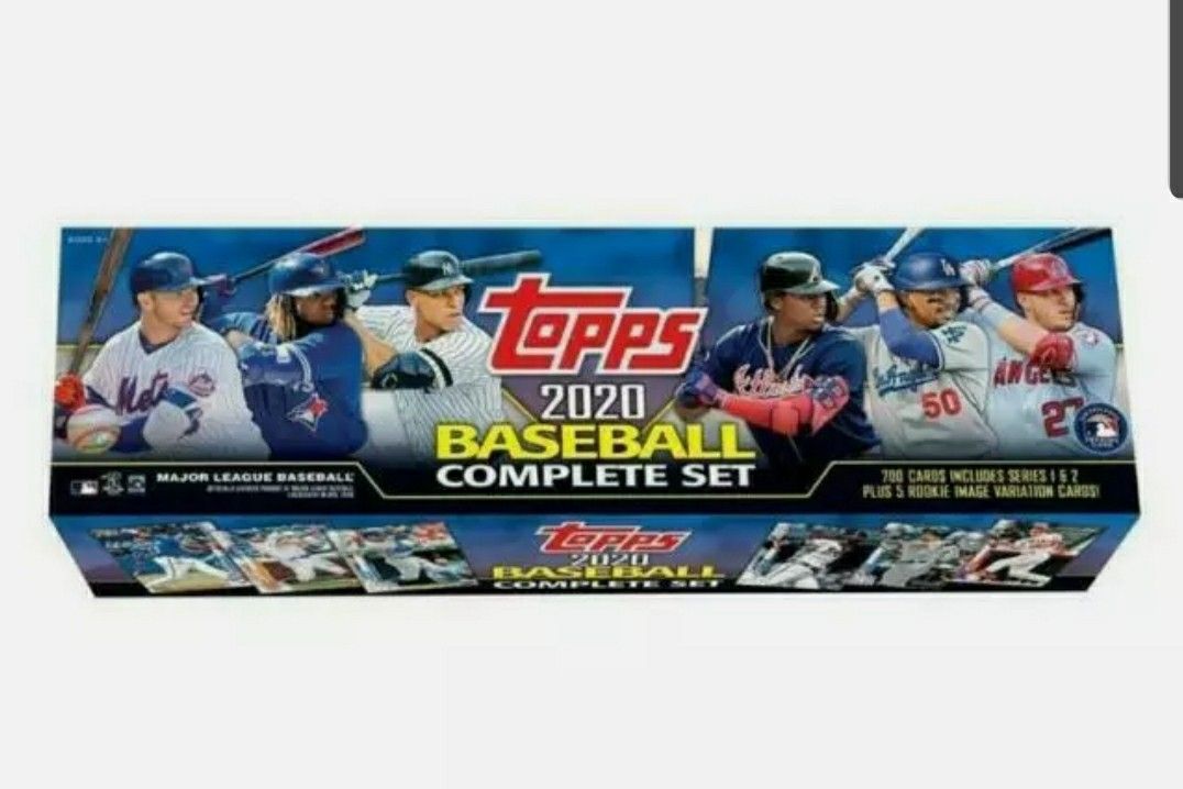 Topps 2020 MLB Baseball Factory Set Complete Target Blue Box 5 Card RC - SEALED