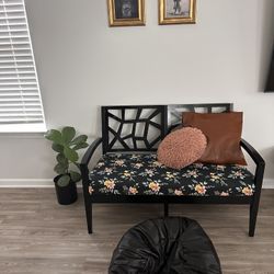 Refurbished Floral Chair