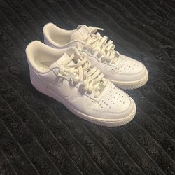 White Mike Air Force Ones