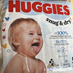 Huggies 25ct 
