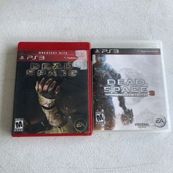 Sony PlayStation 3 Dead Space 1 and 3 video games lot