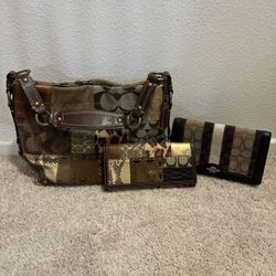 Coach Patchwork Set