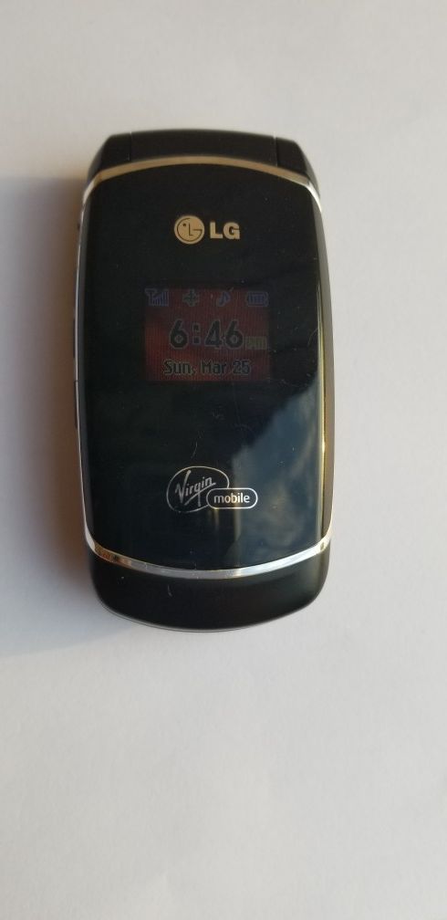 LG flare prepaid flip phone (Virgin Mobile)