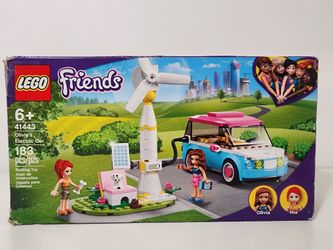 Lego Friends: Olivia's Electric Car Building Kit 183 Pcs