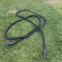 30 Foot Battle Rope Exercise