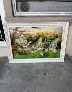 Crane Framed Artwork
