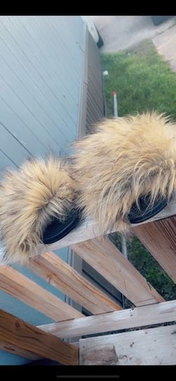Fox Fur Slides