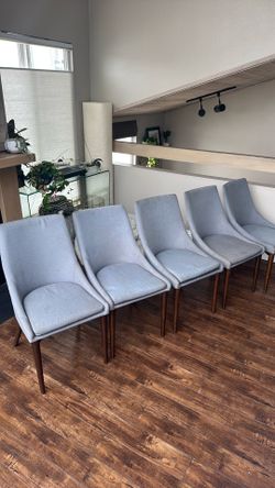 Wayfair dining room chairs x 5
