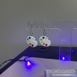 PAINT PALLET EARRINGS