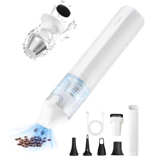 POTENTE ASPIRADORA  PARA AUTO 4 EN 1/HIGH-POWER 4-IN-1 CAR VACUUM  CLEANER 