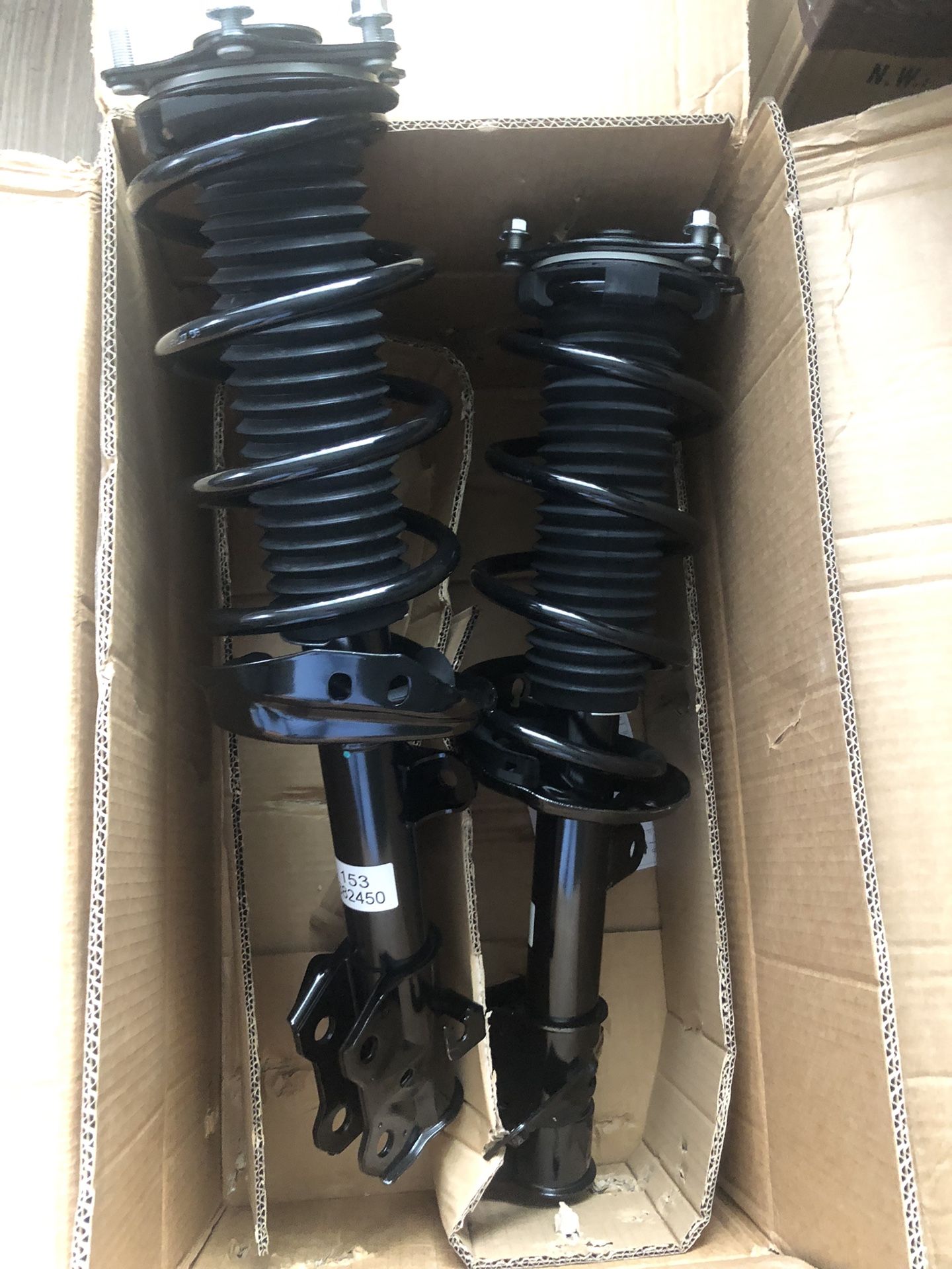 4PCS Front + Rear Shock Struts & Coil Springs For 2007-2011 Honda CR-V CRV 2.4L