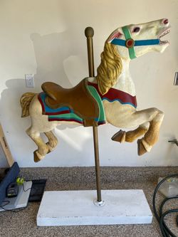 Carousel Horse 1930’s Aluminum
