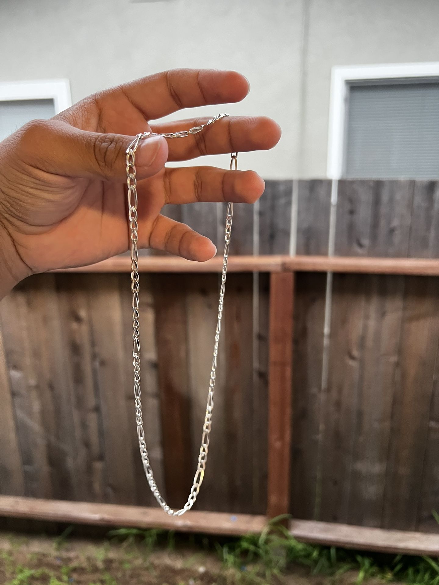 sterling silver 925 Figaro Chain