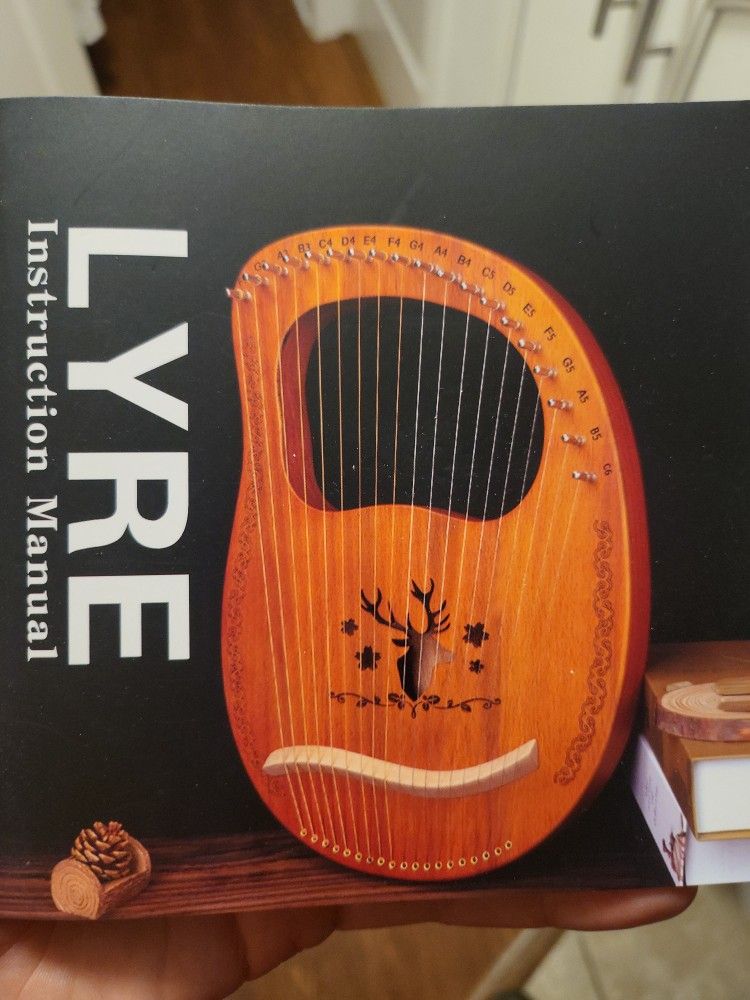 19 String Lyre Harp