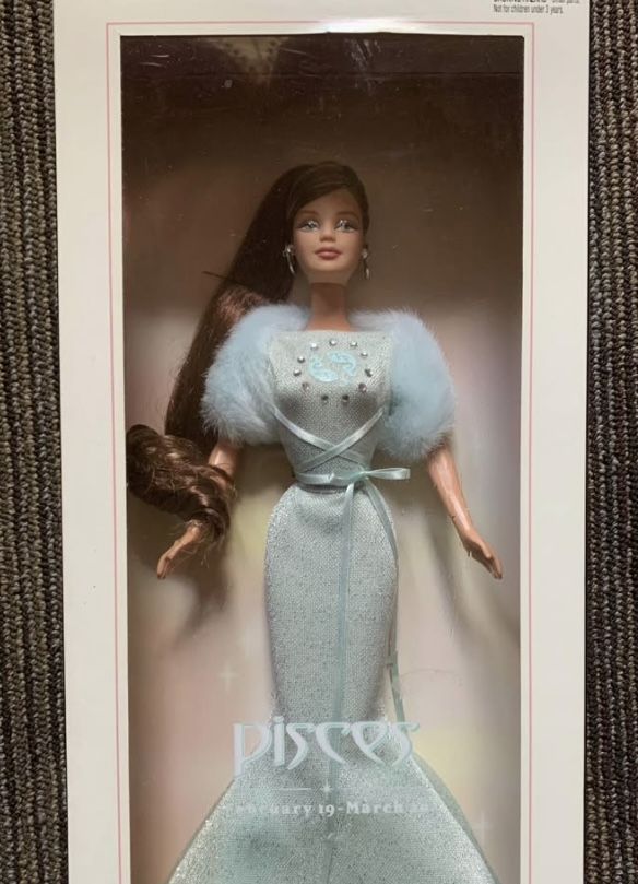 Pisces Barbie Doll The Zodiac Collection February 19-March 20
