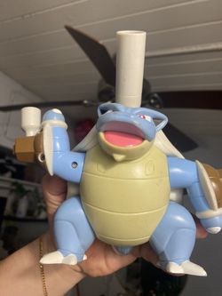 2015 POKEMON BATTLE ATTACK MEGA BLASTOISE TOMY 6in ACTION