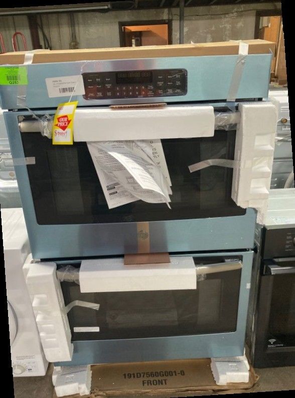 GE over the edge self cleaning double oven #JTSFSS