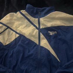 Reebok Jacket Long Sleeves With Pockets & Lining Size M