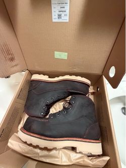 Read wing boots steel toe