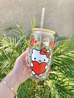 Hello Kitty Cup / Valentines Day Gift 