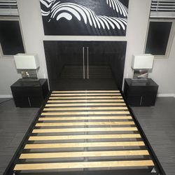 High end Italian Laquer bedroom set