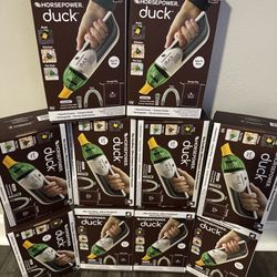 Brand new! Horsepower Duck hand held rechargeable vacuum