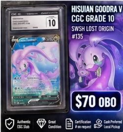 Hisuian Goodra V CGC 10