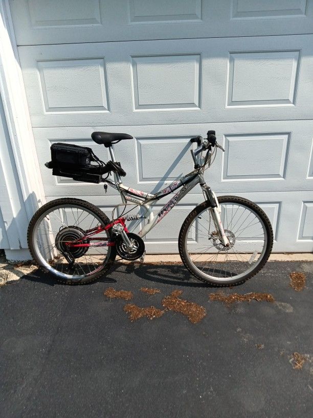 Mountain Bike With 36 Volt Motor