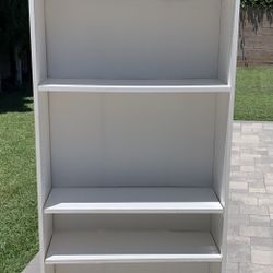 White Bookcase 
