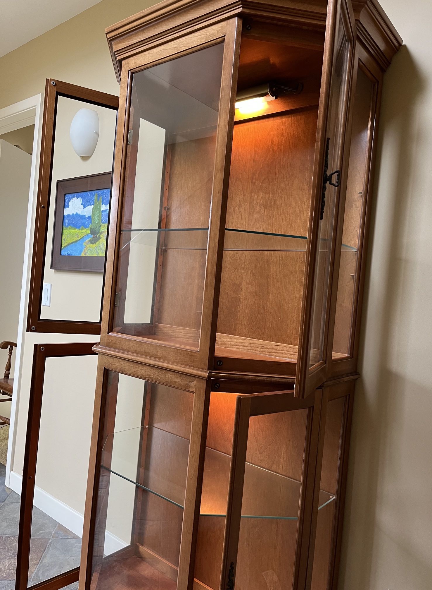 Curio Cabinet $125 obo