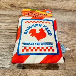New chicken Feed Dog Toy